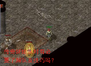 传奇SF组队时有必要了解队友技巧吗? 传奇SF组队时有必要了解队友技巧吗?