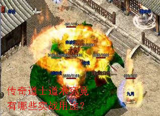 传奇道士道术究竟有哪些实战用途? 传奇道士道术究竟有哪些实战用途?