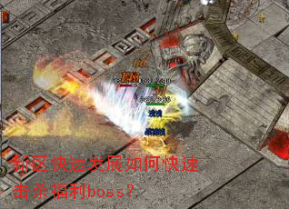 新区快速发展如何快速击杀福利boss? 新区快速发展如何快速击杀福利boss?