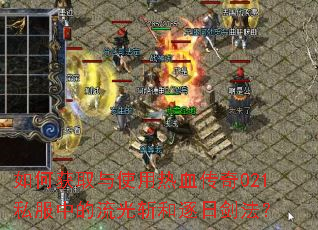 如何获取与使用热血传奇021私服中的流光斩和逐日剑法? 如何获取与使用热血传奇021私服中的流光斩和逐日剑法?