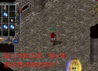 道士技能选择:强化骷髅还是神兽更实用? 道士技能选择:强化骷髅还是神兽更实用?