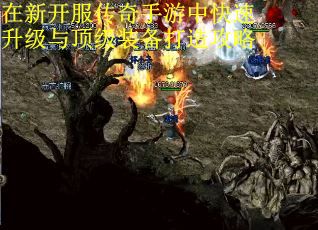在新开服传奇手游中快速升级与顶级装备打造攻略