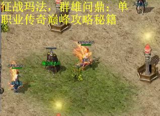 征战玛法，群雄问鼎：单职业传奇巅峰攻略秘籍