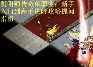 阴阳师传奇单职业：新手入门到高手进阶攻略提问指南