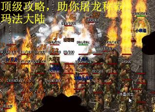 顶级攻略，助你屠龙称霸玛法大陆