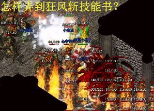 怎样弄到狂风斩技能书？