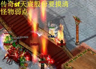 传奇sf天宸股份要摸清怪物弱点