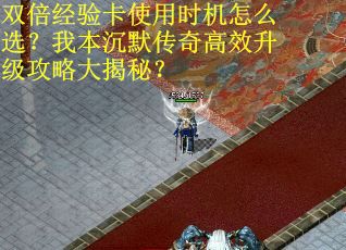 双倍经验卡使用时机怎么选？我本沉默传奇高效升级攻略大揭秘？
