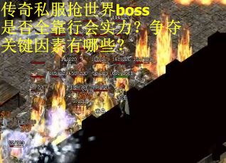 传奇私服抢世界boss是否全靠行会实力?争夺关键因素有哪些?