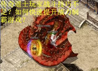 传奇道士玩家战斗技巧不足？如何快速提升战力制霸游戏？