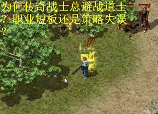 为何传奇战士总避战道士？职业短板还是策略失误？